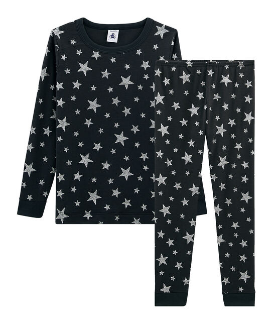 Pijama de corte muy ajustado de punto para niño gris CAPECOD/gris ARGENT