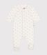 Pijama de terciopelo para bebé
