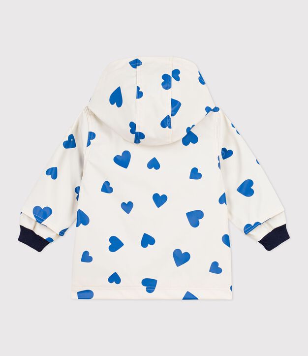 Chubasquero ic&oacute;nico para beb&eacute; azul/azul