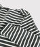 Camiseta de mujer gris ORAGE/blanco MARSHMALLOW