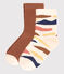 Juego de 2 pares de calcetines para niña / niño variante 1