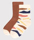 Juego de 2 pares de calcetines para niña / niño