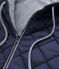 Cortavientos cálido largo unisex azul SMOKING