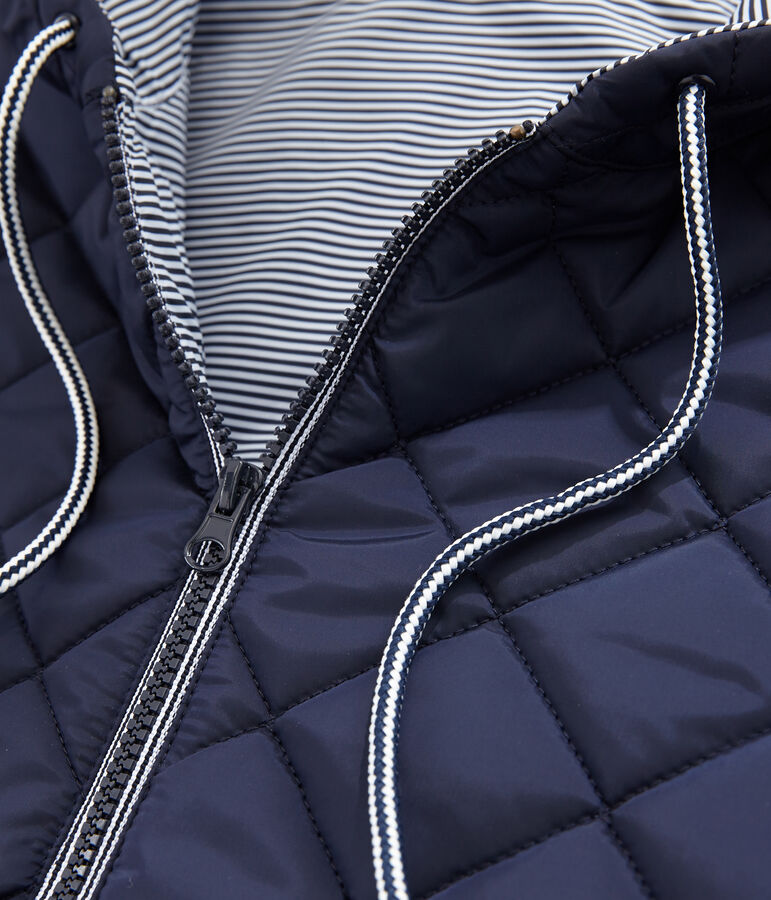 Cortavientos c&aacute;lido largo unisex azul SMOKING