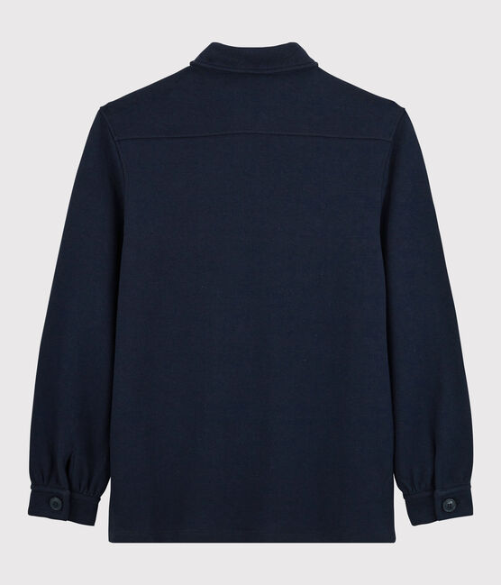 Chaqueta marinera de algodón grueso de mujer azul SMOKING