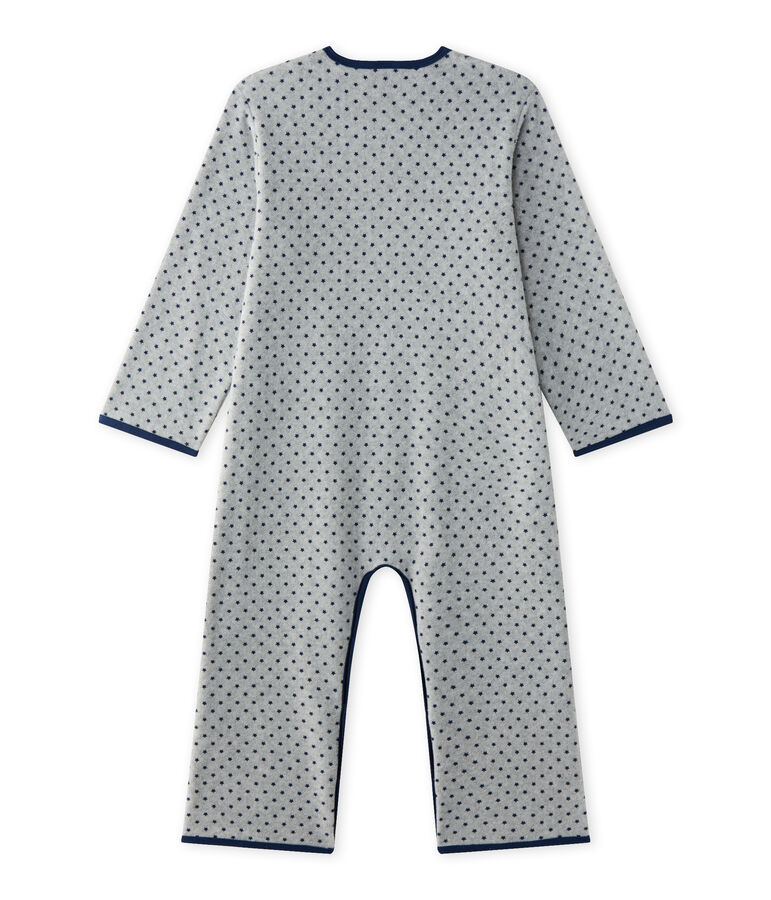 Pijama manta para ni&ntilde;o gris/azul