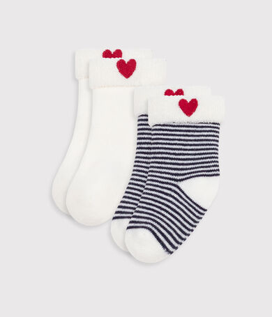 Pack de Calcetines unisex para beb&eacute; de algod&oacute;n de rizo ligero