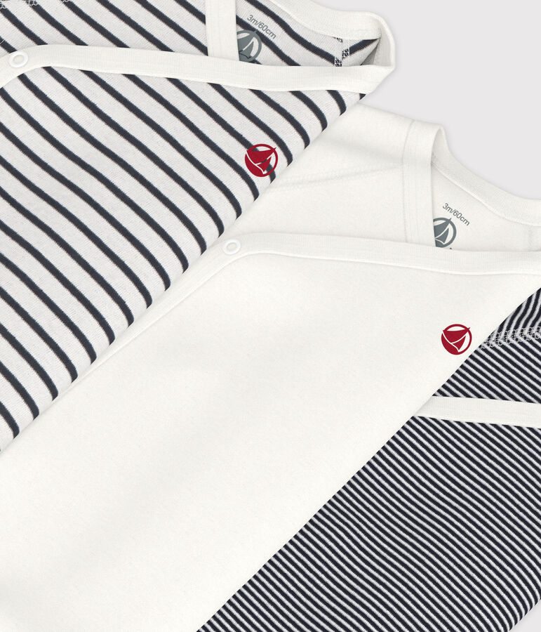 Tres bodis de nacimiento de manga larga para beb&eacute; variante 1