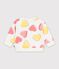 Sudadera de algod&oacute;n con estampado de corazones para beb&eacute; blanco/multicolor