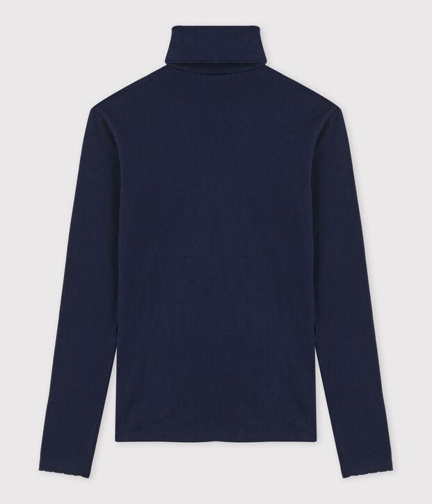 Prenda de cuello de cisne ic&oacute;nica de punto cocotte de algod&oacute;n de mujer SMOKING