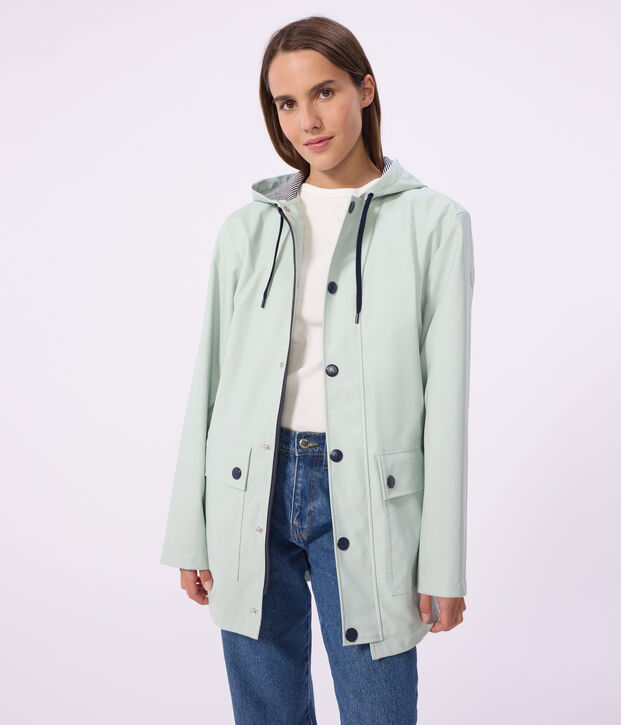 Chubasquero ic&oacute;nico unisex verde