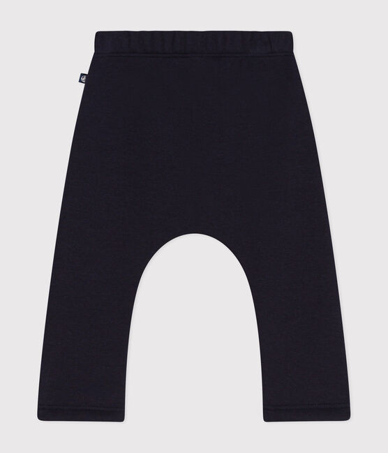 Pantalón de felpa cálido y suave para bebé azul SMOKING