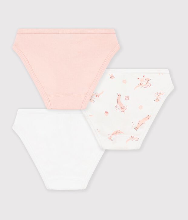 Lot de 3 culottes en coton multicolor