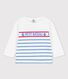Camiseta de manga larga de jersey para bebé