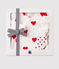 Estuche de regalo de corazones para recién nacido variante 1