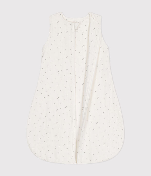 Saco para beb&eacute; de algod&oacute;n estampado TOG 1 blanco/gris