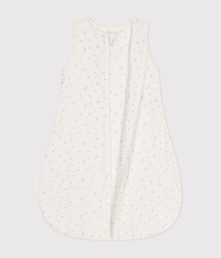 Saco para beb&eacute; de algod&oacute;n estampado TOG 1 blanco/gris