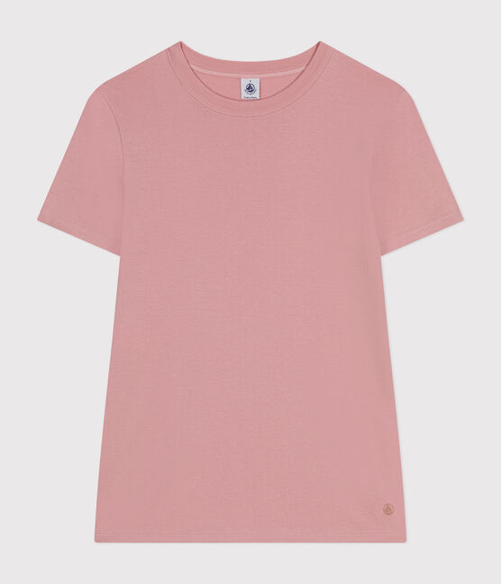 Camiseta L'Iconique lisa de algodón de mujer rosa PANTY