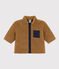 Chaqueta de sherpa de bebé marron BRINDILLE