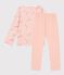 Pyjama  en velours blanco/rosa/multicolor