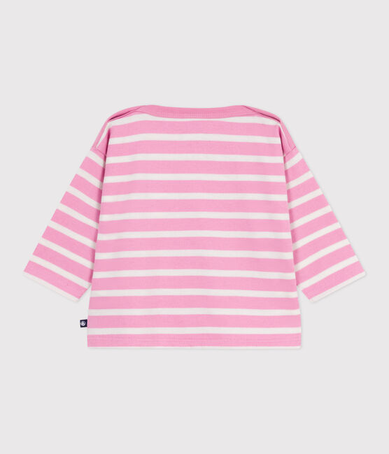 Marinera de algodón para bebé rosa BOUDOIR/ MILK