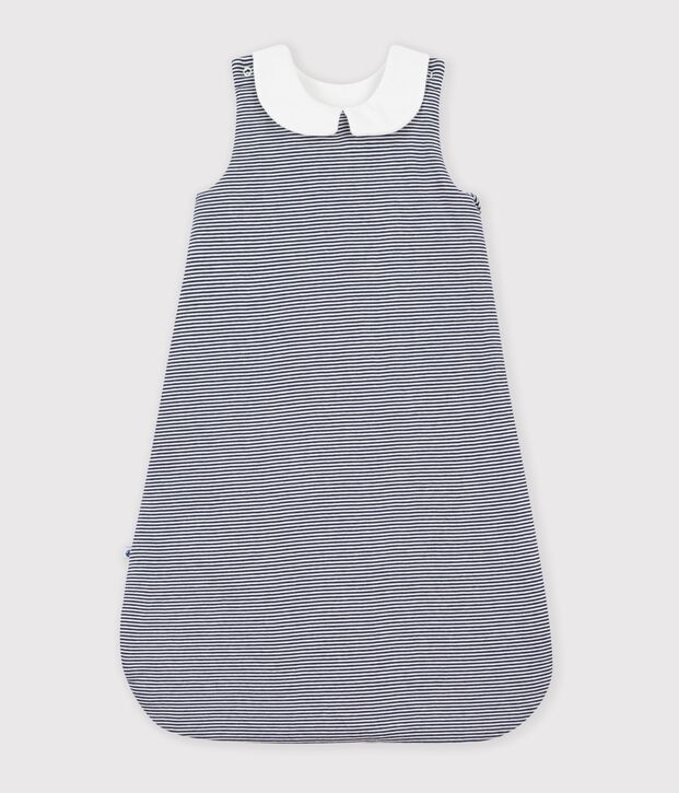 Saco para beb&eacute; de algod&oacute;n con estampado de rayas TOG 2 azul/blanco