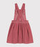 Pichi de terciopelo para niña rosa ROSEWOOD