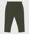 Pantalón de muletón de bebé verde AVORIAZ