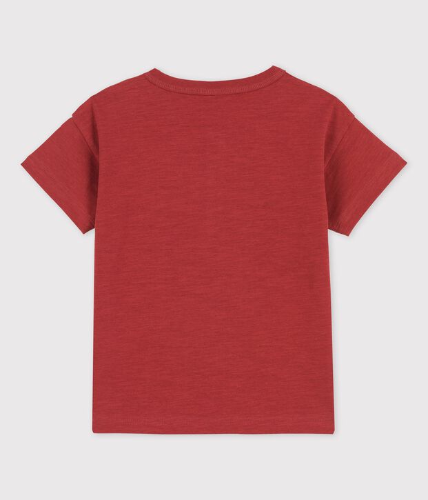 Camiseta de manga corta para ni&ntilde;o/ni&ntilde;a marron