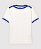 Camiseta de algodón de mujer blanco MARSHMALLOW/azul SURF