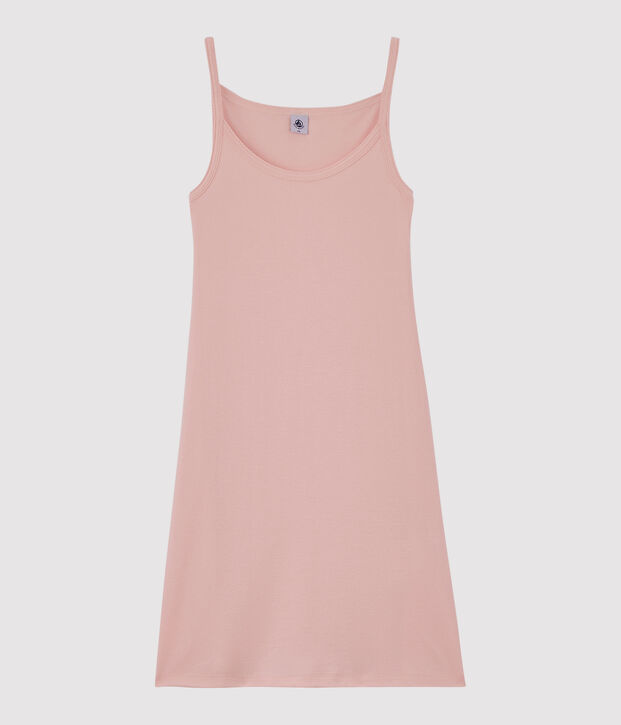 Vestido de tirantes para mujer rosa