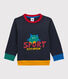 Sudadera de muletón de bebé.