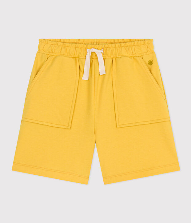 Pantal&oacute;n corto para ni&ntilde;o amarillo