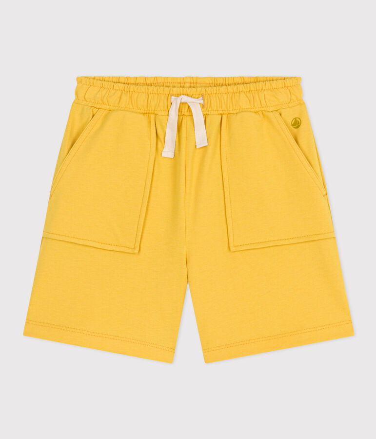 Pantal&oacute;n corto para ni&ntilde;o amarillo
