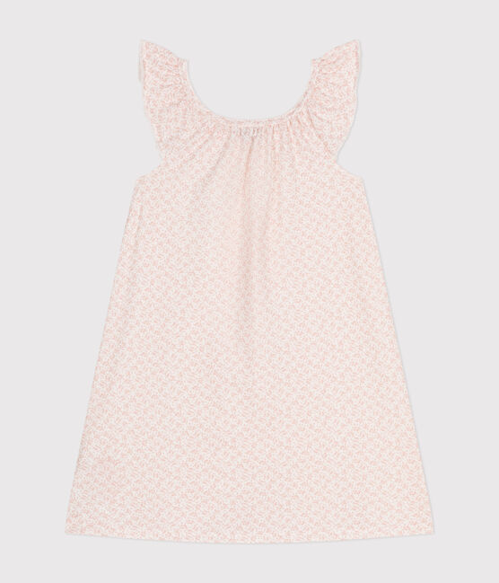 Camisón de algodón infantil con motivo de flores MARSHMALLOW/ PANTY