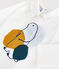 Camiseta de algodón de bebé. blanco MARSHMALLOW