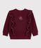 Sudadera infantil lisa de algod&oacute;n TRUFFE