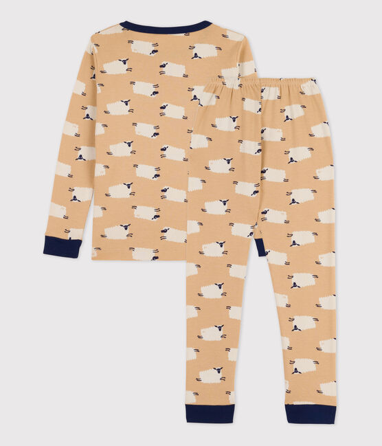 Pijama snugfit de algodón de niña / niño TRENCH/ MULTICO