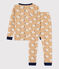 Pijama snugfit de algodón de niña / niño TRENCH/ MULTICO