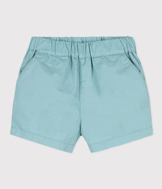 Shorts de sarga para bebé verde BOB