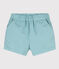 Shorts de sarga para bebé verde BOB