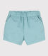 Shorts de sarga para bebé