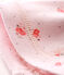 Gorro nacimiento estampado para bebé unisex rosa VIENNE/blanco MULTICO