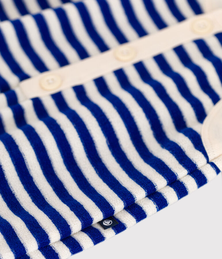 Mono corto de rizo para beb&eacute; azul SURF/ AVALANCHE