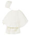Conjunto 3 piezas ceremonial de lino para bebé niña variante 1