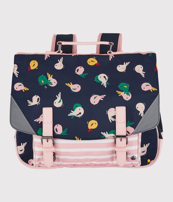 Mochila de niña/niño azul SMOKING/blanco MULTICO