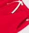 Pantalón de chándal de felpa para niño rojo PEPS