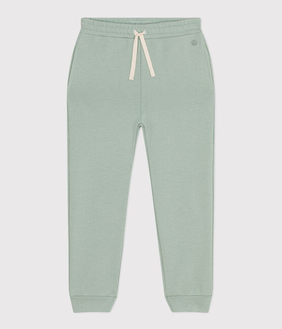 Pantalón de chándal de muletón para niña verde HERBIER