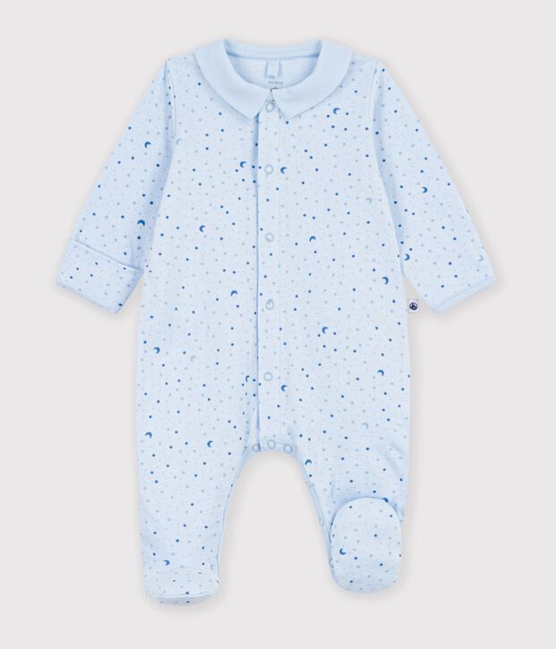 Pijama de t&uacute;bico con estampado de estrella para beb&eacute; azul/multicolor