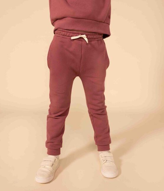 Pantalón de chándal de muletón para niña marron JUKE BOX